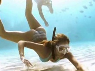 Jessica Alba Undersea Adventure