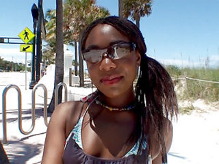 Ebony Glasses Outdoor Public
