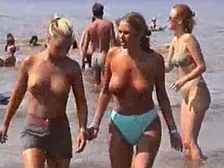 Beach Bikini Bus Nudist
