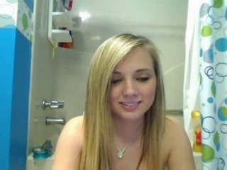 Babe Bathroom Blonde Cute Solo Webcam
