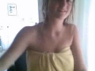 Blonde Pagsasalsal Laruan Webcam