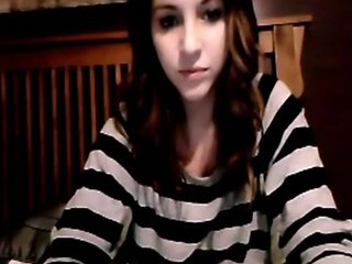 Amateur Amazing Brunette Stripper Webcam