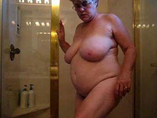 Busty Granny In Shower By Snahbrandy