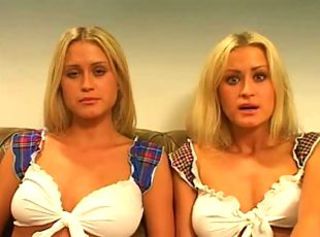 Amateur Big Tits Blonde European MILF Twins