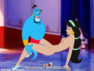 Genie Forcing His Big Dick In Ja...