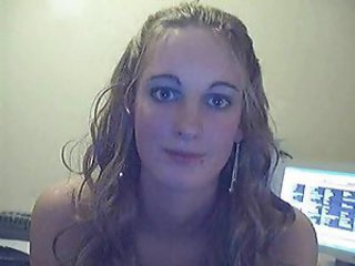 My german girlfriend showing for me on webcam