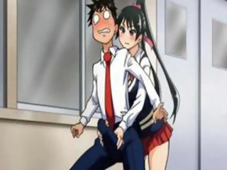 Hentai girl gets her cunt drilled