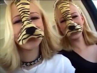Funny Sister Strapon Twins