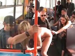 Blowjob Bus Nudist Public Slave