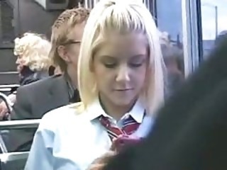 Foreign School girls Get fucked on a Bus in Japan