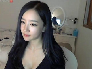 Asiático Engraçada Koreana Adolescente Webcam