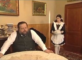 Daddy Maid Old and Young Spanking Teen Vintage