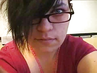 Gordita Guapa Gafas Adolescente Webcam