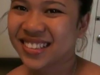 Big-breasted Filipina is shaged inside A butt and facialed