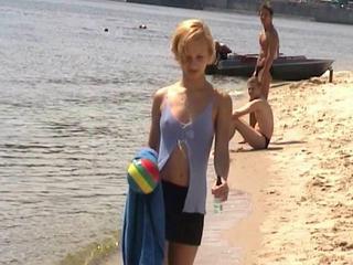 Beach Blonde Outdoor Teen