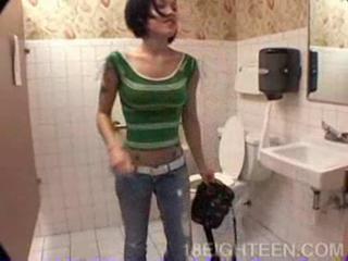 Fantastisk Jeans Teenager Toilet