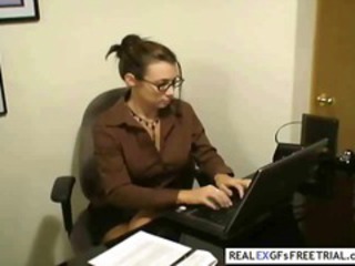 Blowjob At The Office
