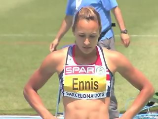 Jessica Ennis - UK Olympic Gold Garter Pain in the neck - Ameman