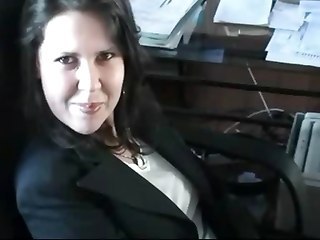 MILF Office Secretary Swallow