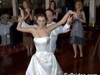 Amateur Bride Dancing Drunk Party