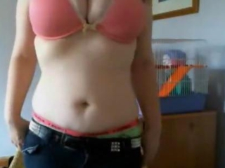18yo british chubby teen masturbates on webcam
