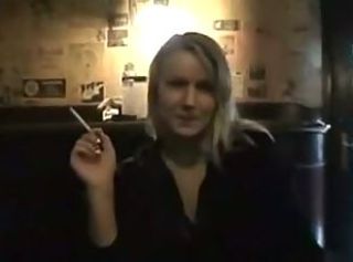 Amateur Girlfriend Public Smoking