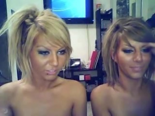 Lesbisk Søster Tenåring Tvillinger Webkamera