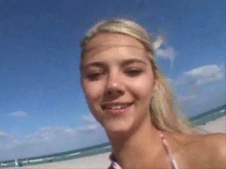 Babe Beach Cute Outdoor Pornstar Teen