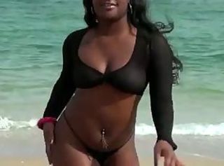 Babe Beach Brazilian Latina Outdoor Piercing Panty