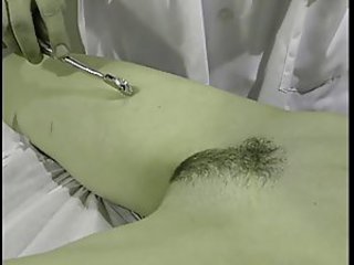 A doctor and hot dolour introduce a redhead almost BDSM